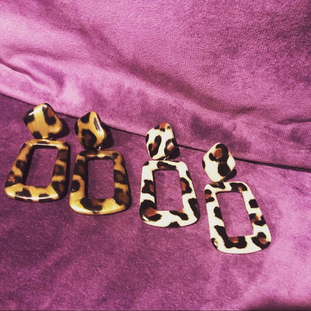 New! 🐆Animal Print Earrings🐆